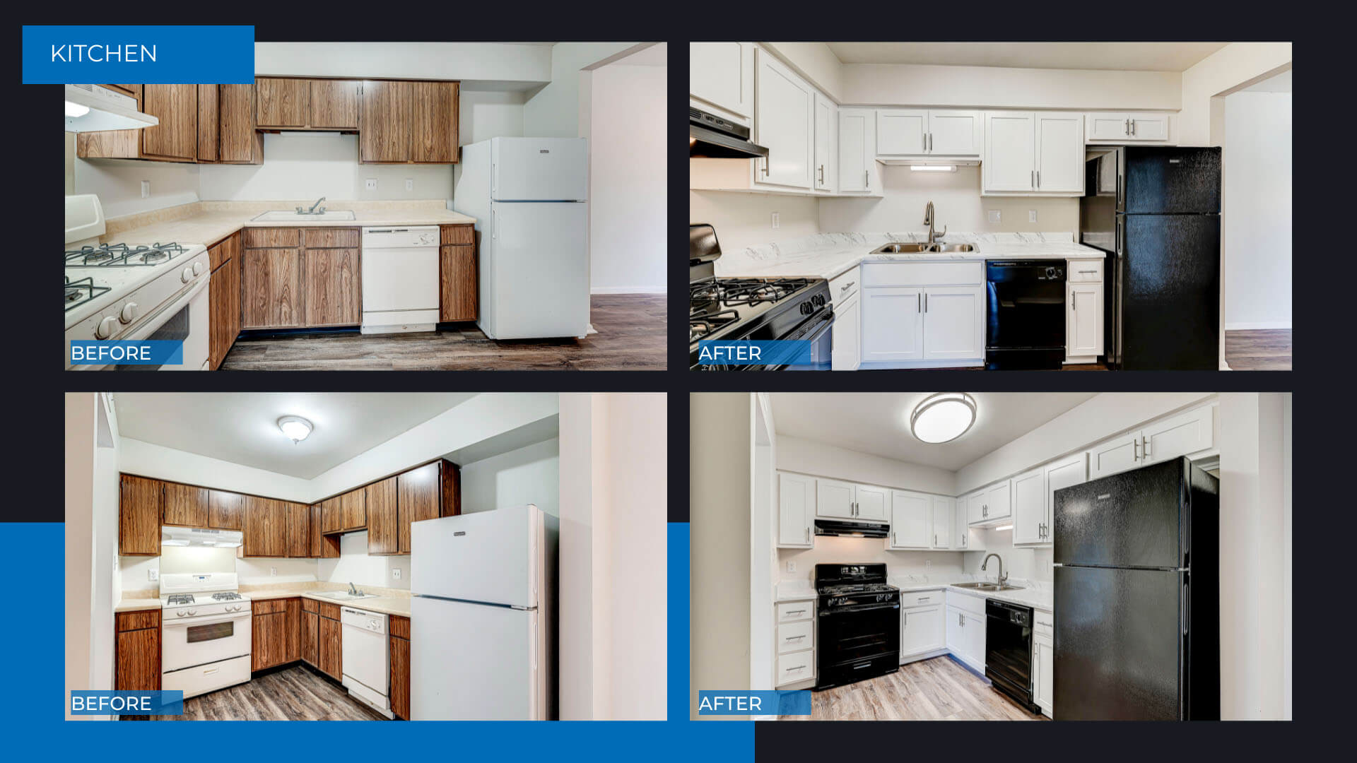 kitchen upgrades before and after