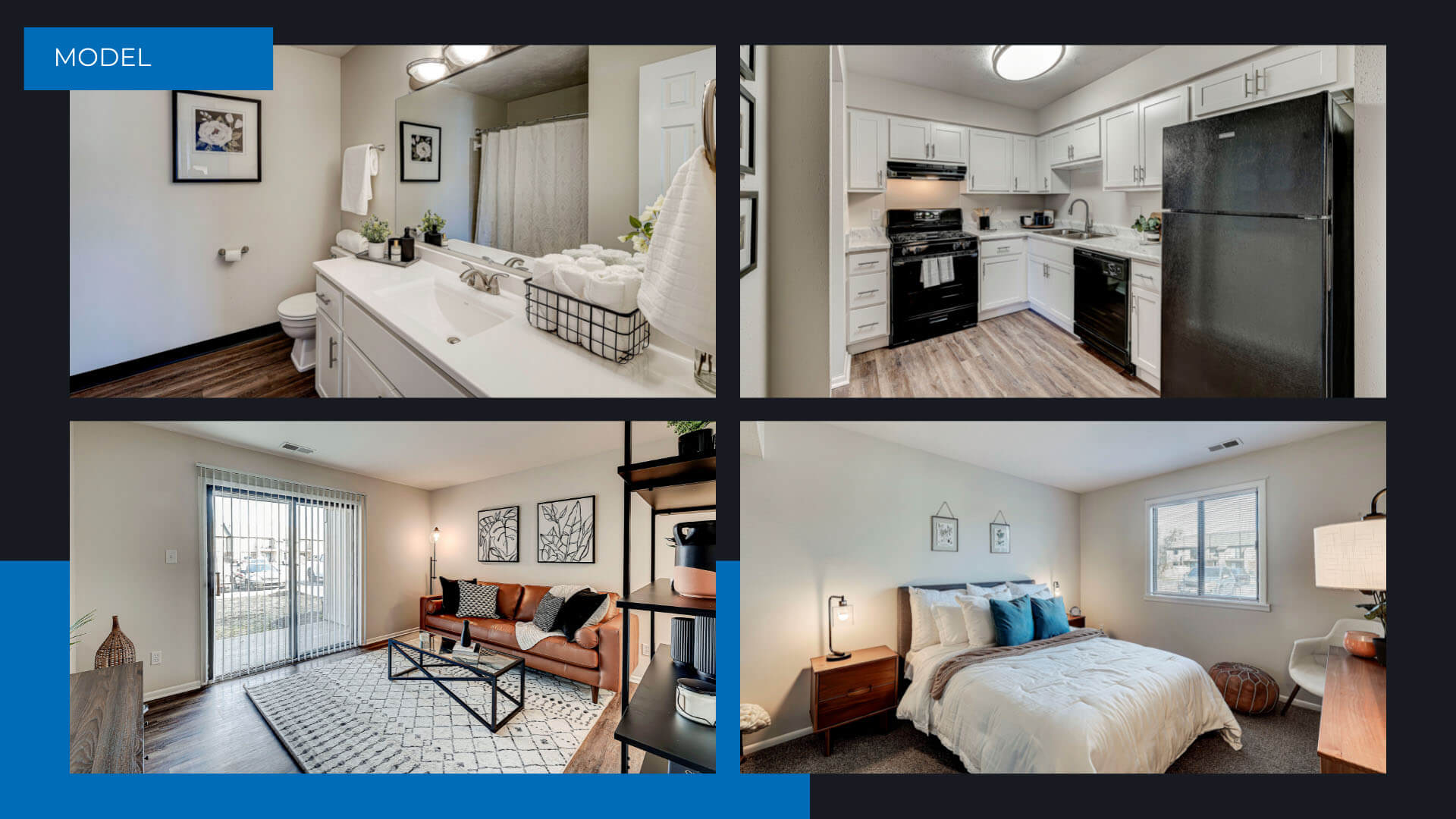finished renovated apartment unit