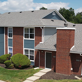 exterior of a building unit