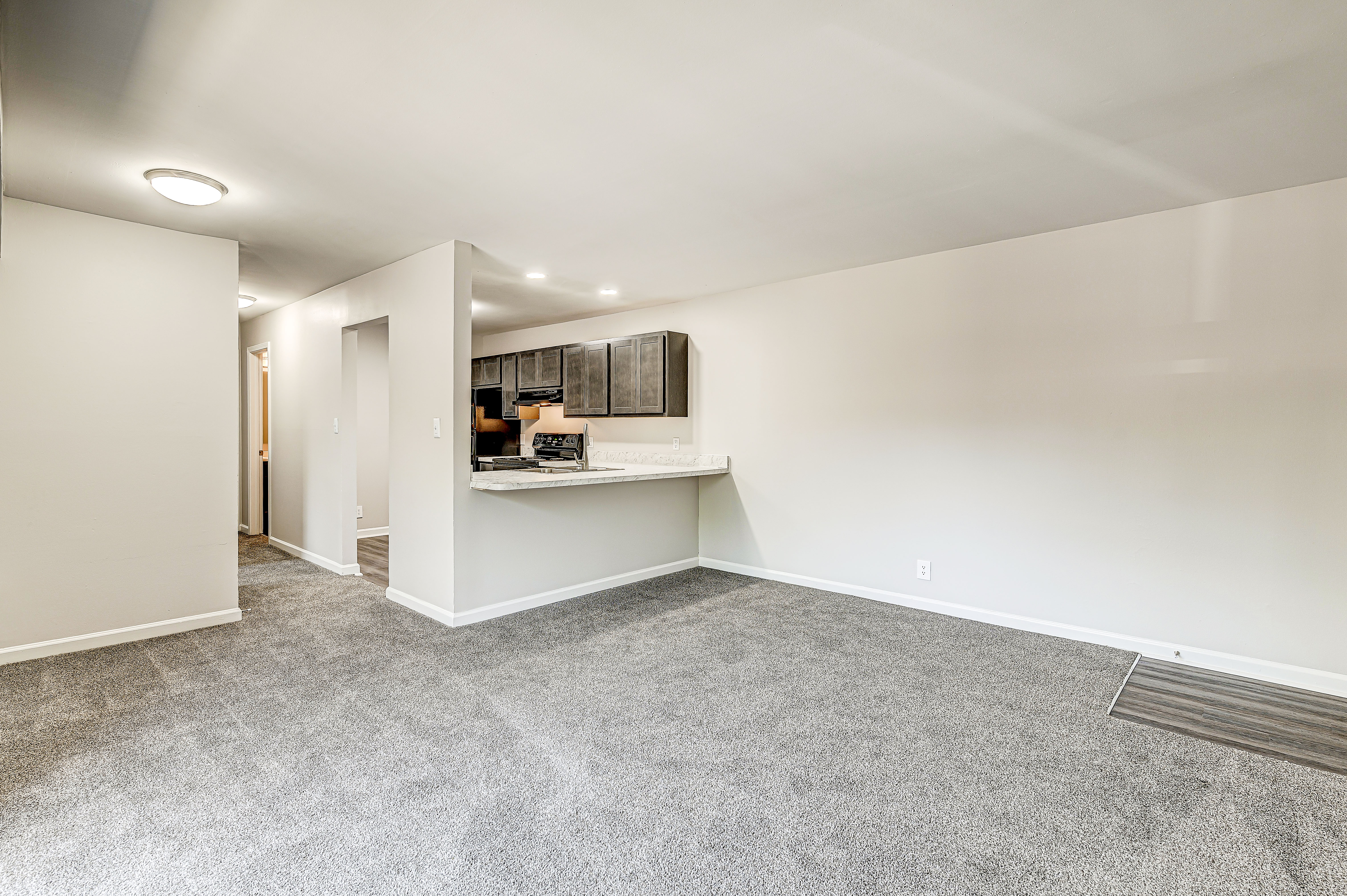 After living room renovation
